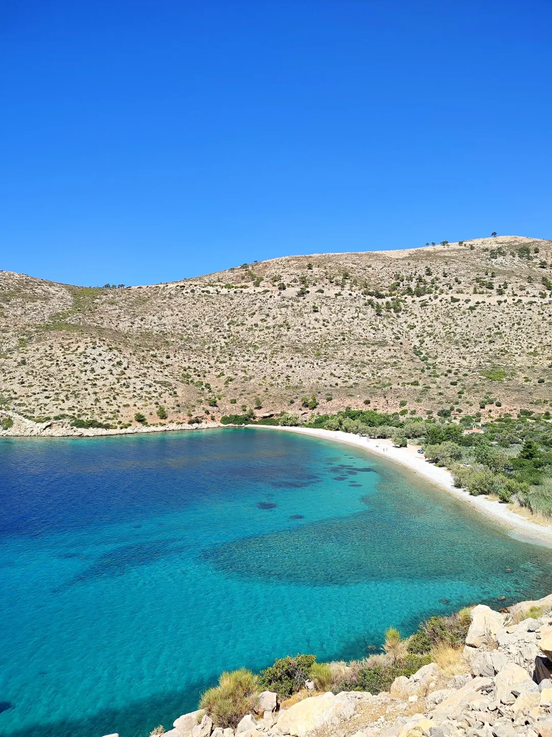 παραλία Ελίντα Δυτική Χίος